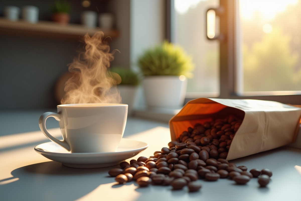 café grains